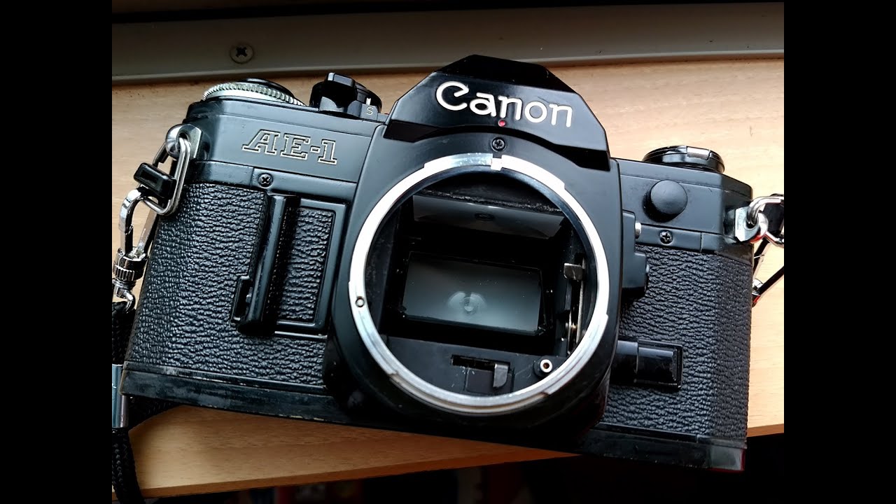 Canon AE-1 フィルムカメラ 一眼レフ - YouTube