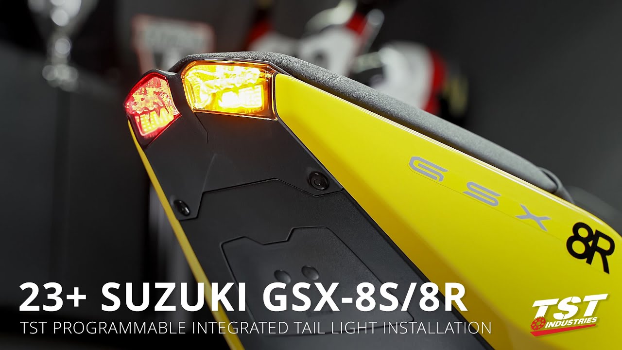 TST LED Integrated Tail Light | Suzuki GSX-8S / GSX-8R