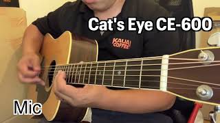 Cat's Eye CE 600【Japan Vintage Guitar】 - YouTube