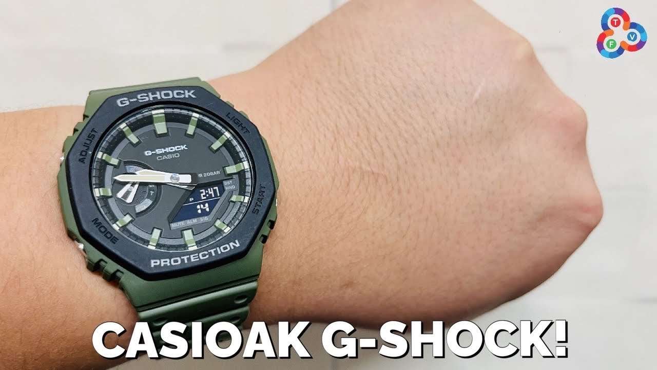 Casio G-Shock GA2110SU-3A Green First Look! BEST LOOKING “CASIOAK