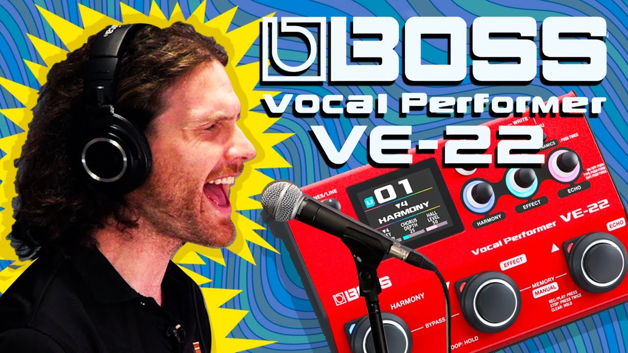 BOSS VE-22 Vocal Performer - YouTube