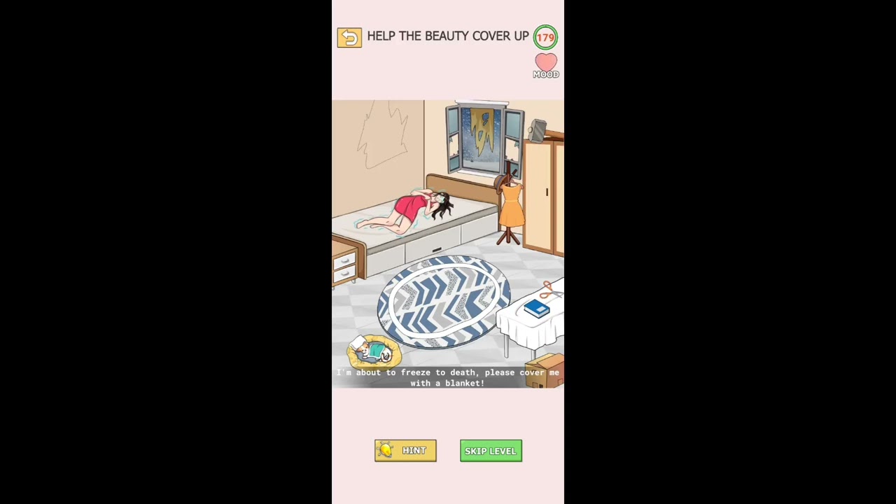 Tricky Twist |Level#22| Help the beauty to Cover Up| Solution Walk