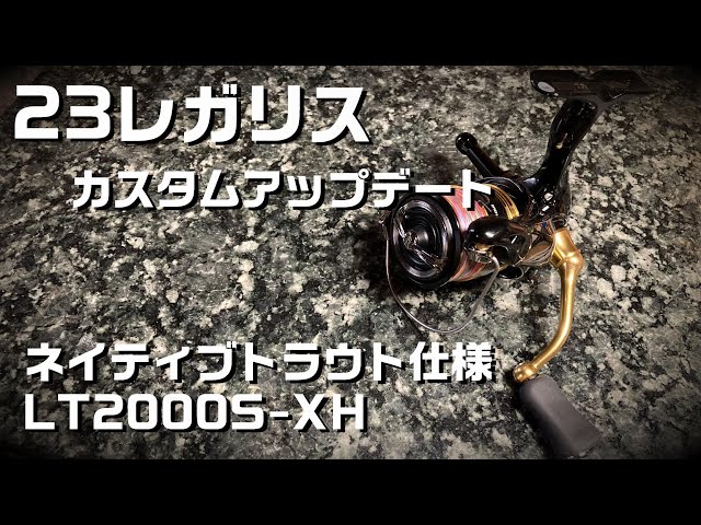 23 Regalis LT2000S-XH Custom [Reel Custom] - YouTube
