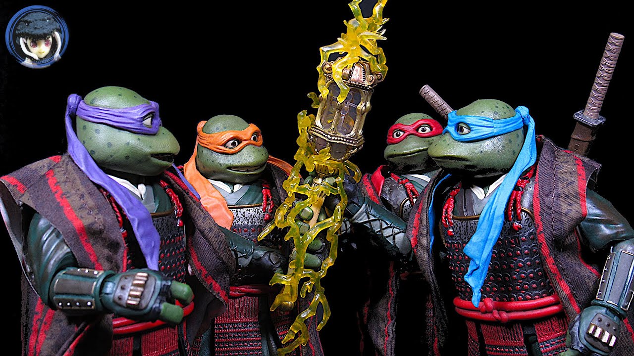 NECA Teenage Mutant Ninja Turtles 3 (Turtles In Time) SDCC Samurai