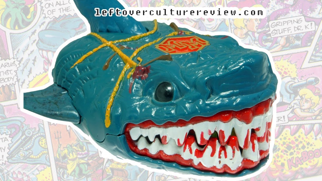 Mighty Max Caught by the Man Eater (Shark) Doom Zone Playset