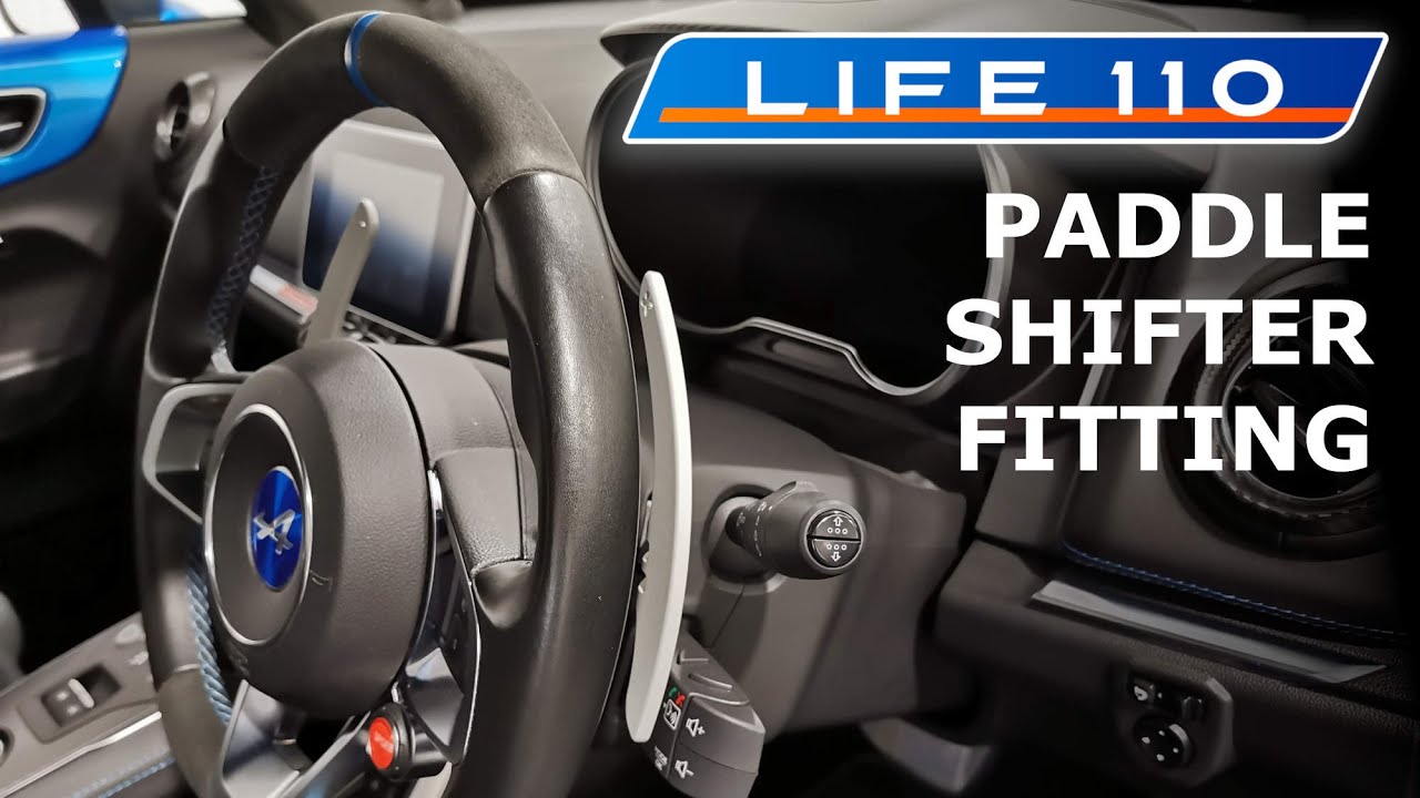 パドルシフト交換（アルピーヌ A110・DFM5P系）by キヨさん - みんカラ