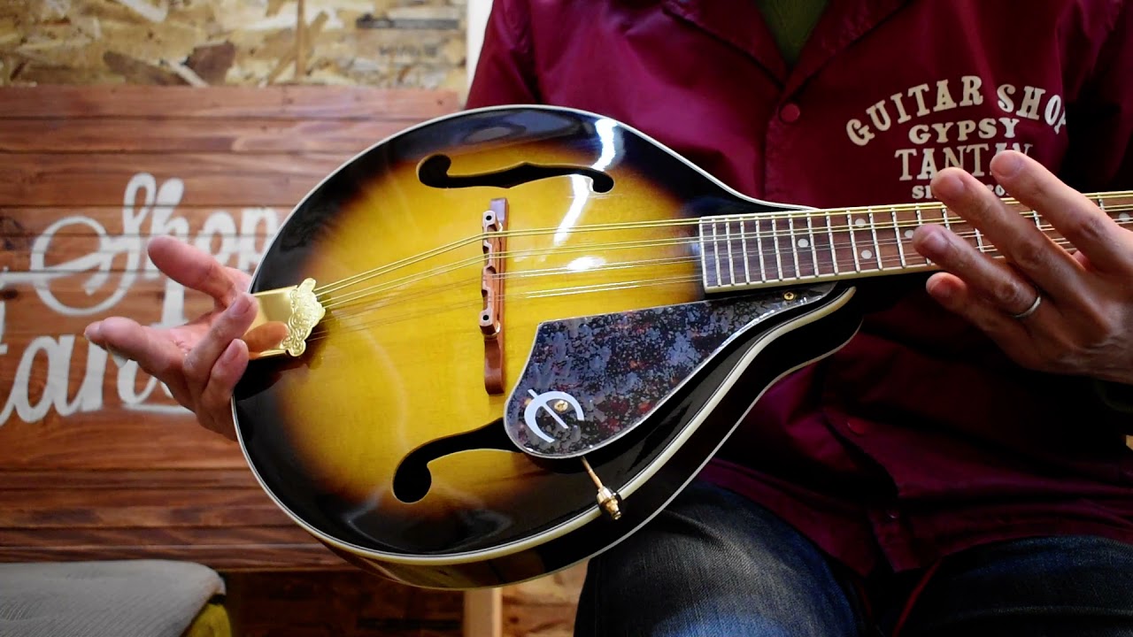 NEW/Epiphone MM-30S A Style Mandolin@guitarshoptantan - YouTube