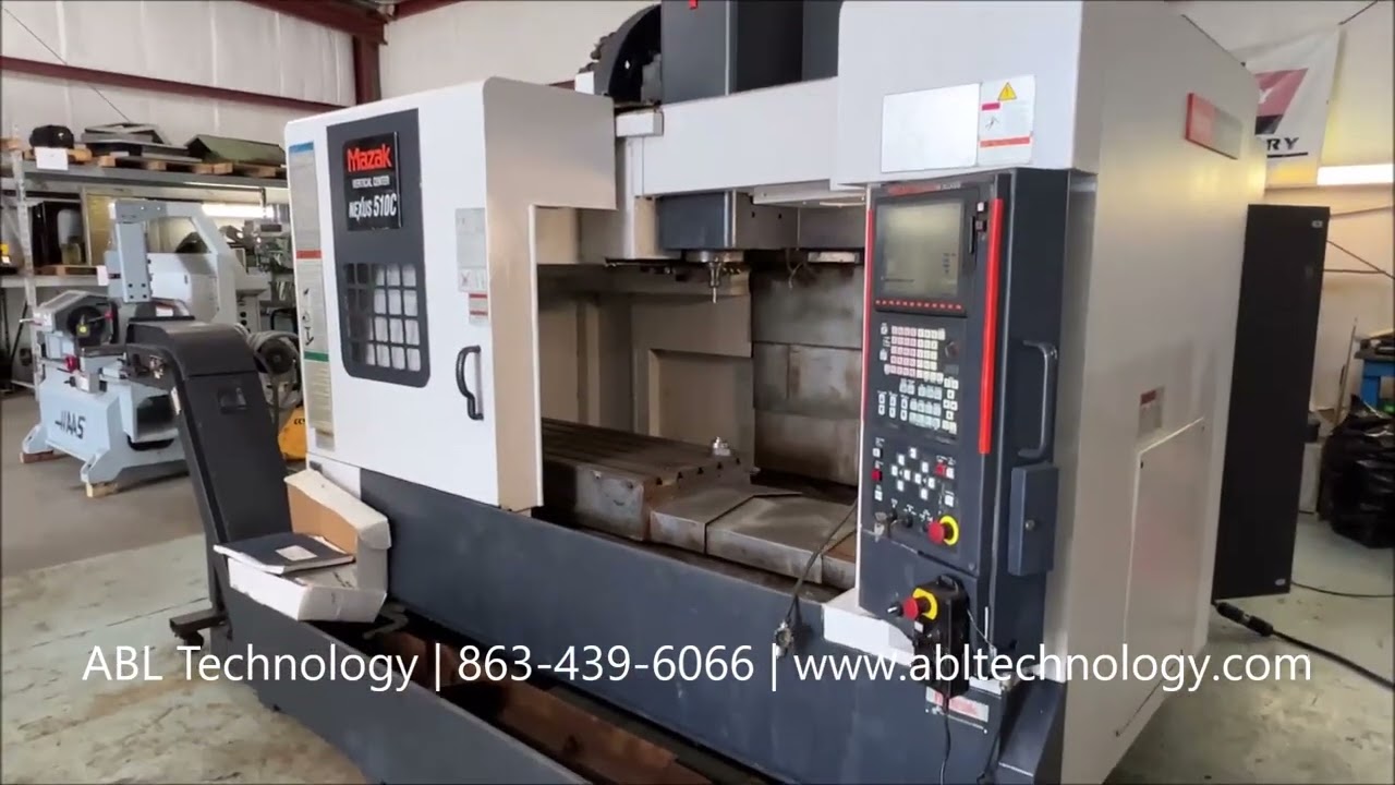 118256 2004 Mazak Nexus VCN 510C - YouTube