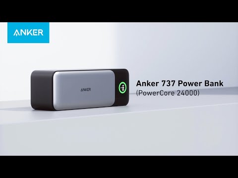 Anker 737 Power Bank (PowerCore 24000) | 最大140W出力で3ポート搭載