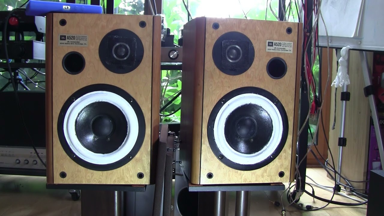 JBL A520 Vecchioベッキオ - YouTube