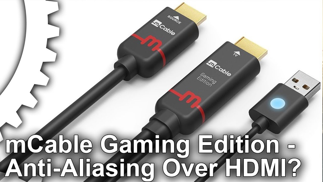 Hardware AA from an HDMI cable? mCable Gaming Edition Review