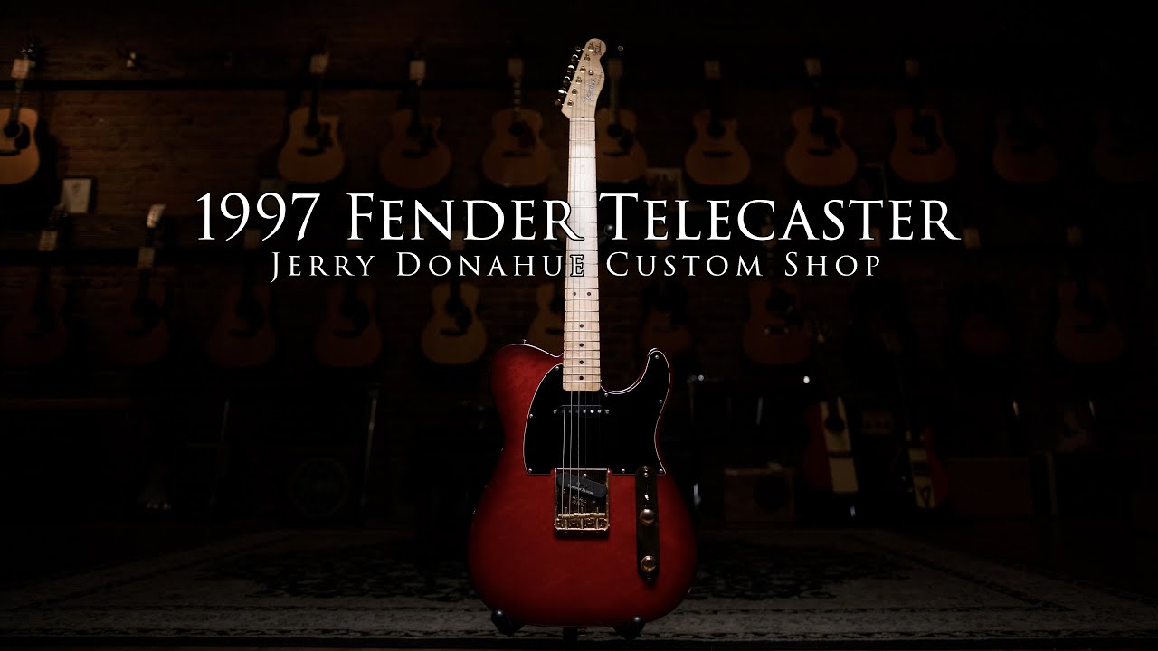 1997 Fender Custom Shop Jerry Donahue Telecaster - YouTube