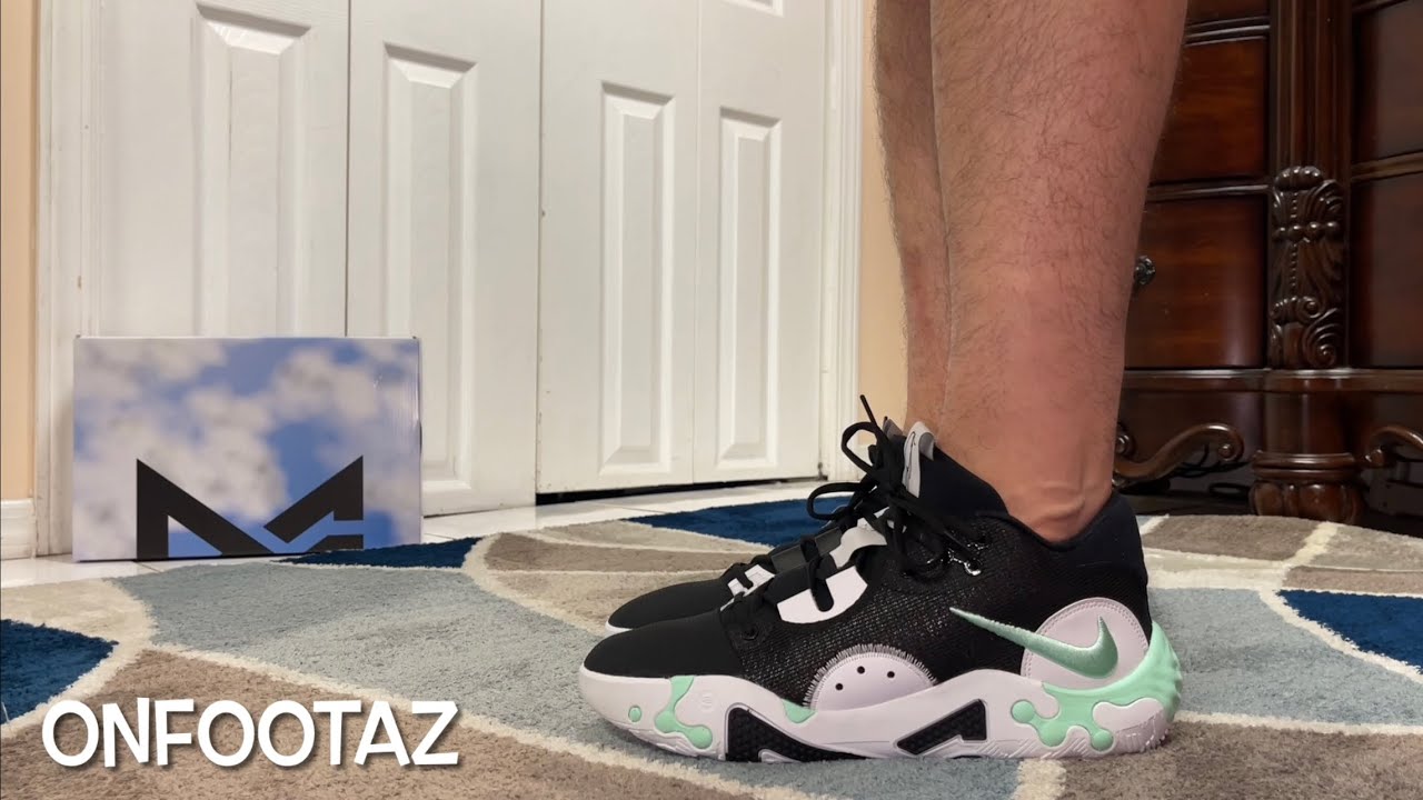 Nike PG 6 Black Mint Foam - YouTube