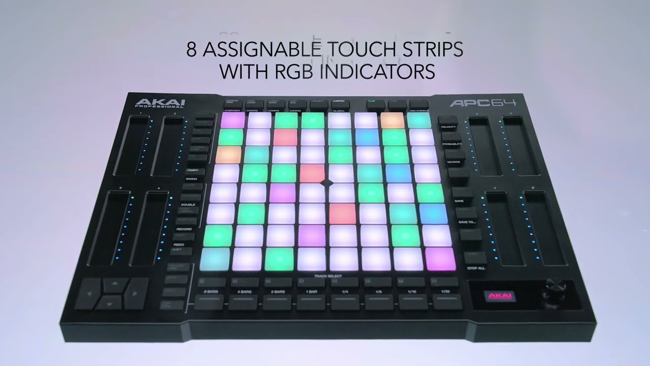 AKAI APC64 【Ableton LIVE 対応コントローラー】(アカイ) ｜イケベ