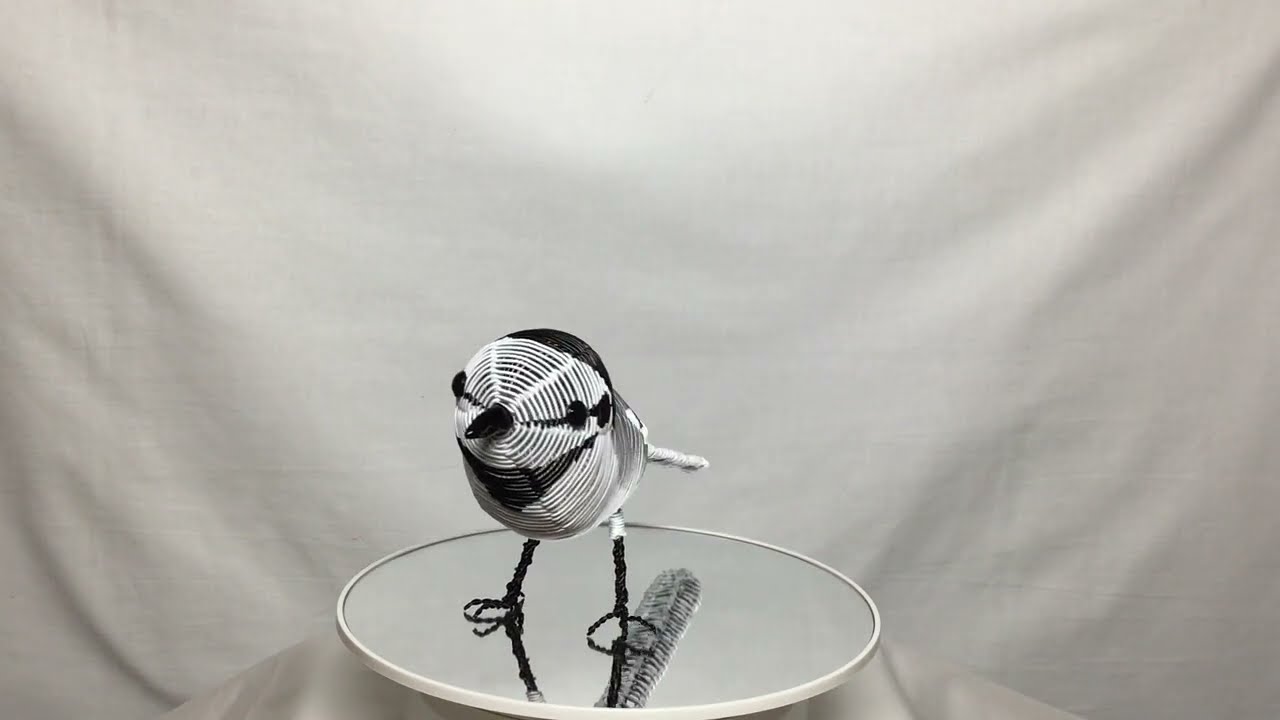 ワイヤークラフト】セキレイ【立体 鳥】 - さかなで本舗 minne gallery