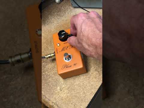 MXR custom shop phase 90 mix knob modification. - YouTube