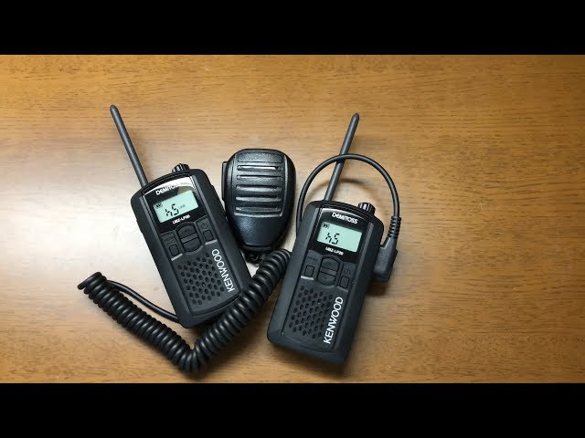 特定小電力トランシーバー レビュー‼️ KENWOOD DEMITOSS. UBZ-LP20