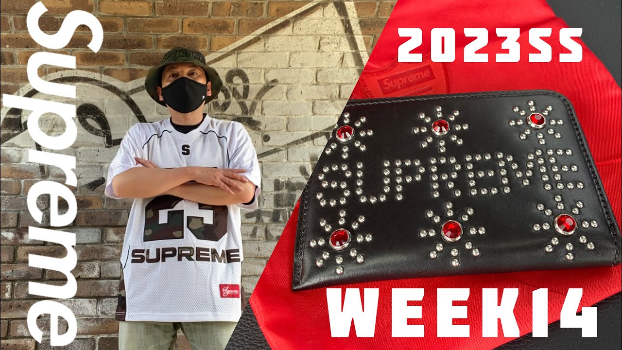 Supreme 2023ss week14 店舗並び購入品レビュー！HTCコラボ - YouTube