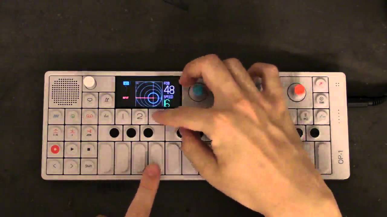 Teenage Engineering OP-1の使い方シンセサイザー編 - YouTube