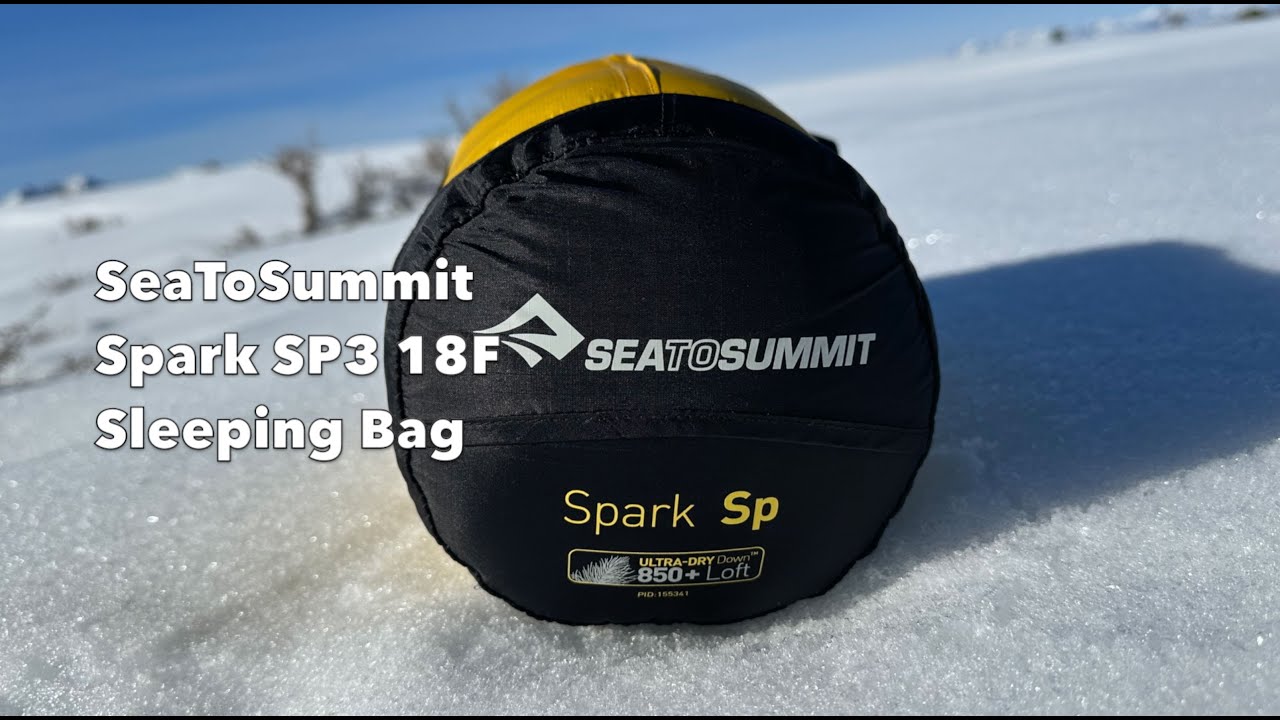 Sea To Summit Spark SpIII Sleeping Bag Review - YouTube