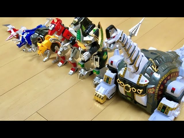 DX Power Rangers #6】🦖🦖🦖めちゃ重⁉︎ジュウレンジャーのキング
