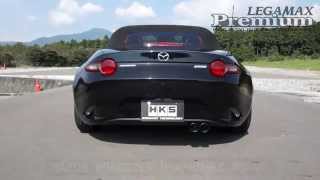 MAZDA ROADSTER DBA-ND5RC HKS LEGAMAX Premium - YouTube
