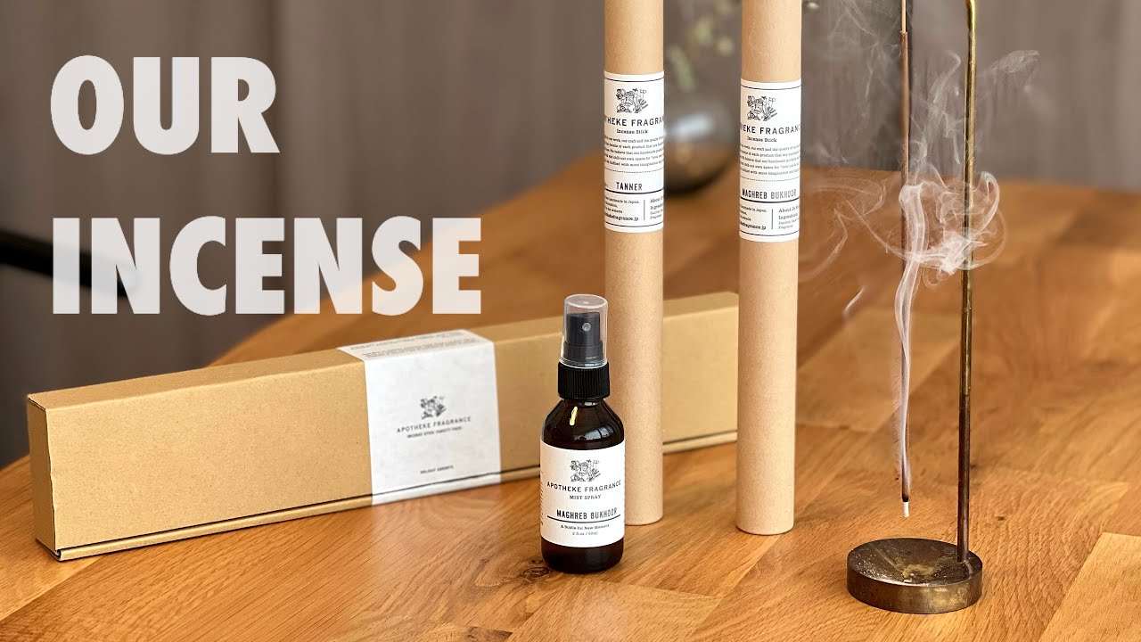 家の香り紹介】我が家のおすすめのお香/フレグランスミスト/ハンド