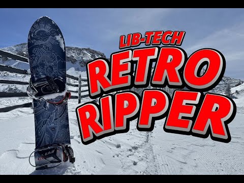 Lib-Tech / Mayhem RETRO-RIPPER First Ride - YouTube