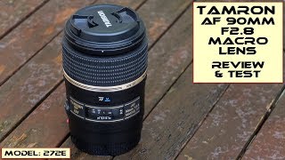 Tamron SP AF 90mm F2.8 Di Macro: Lens Review - YouTube