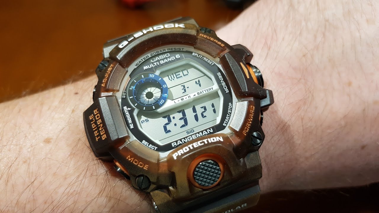 Casio G-Shock GW-9405KJ-5JR Rangeman - unboxing, review