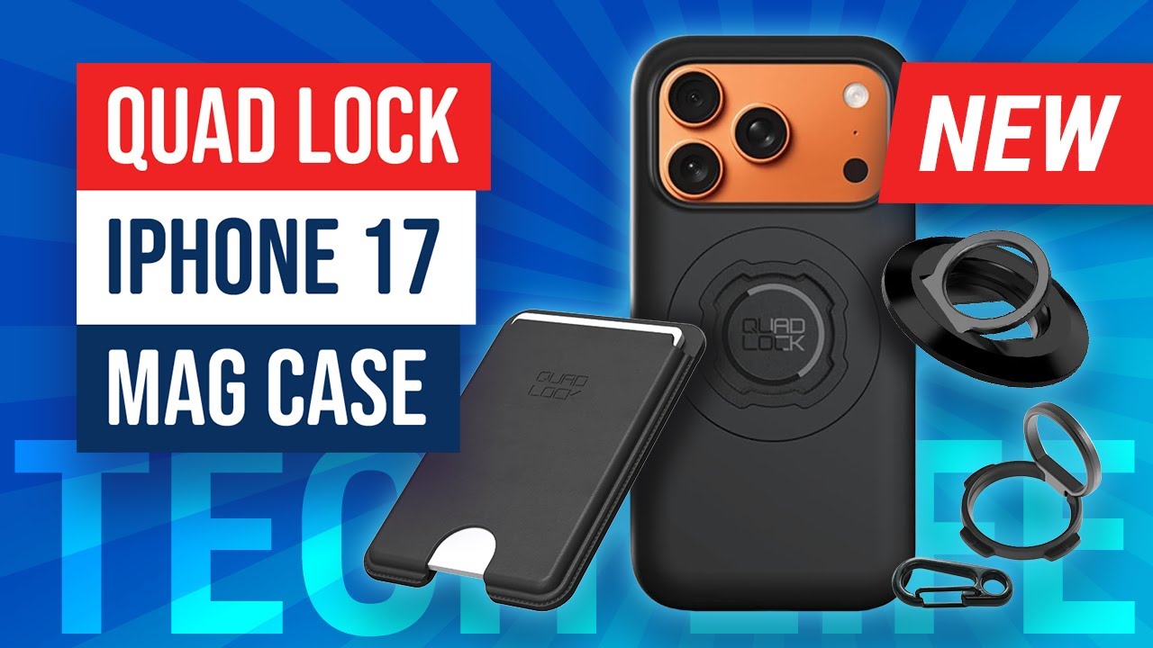 Quad Lock iPhone 17 Pro Mag Case Review – MagSafe Wallet, Ring