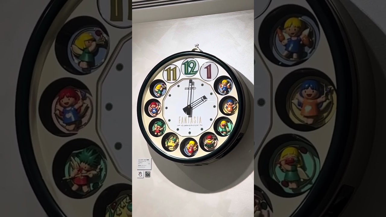 seiko #からくり時計 #ファンタジア #RE540M #セイコーミュージアム