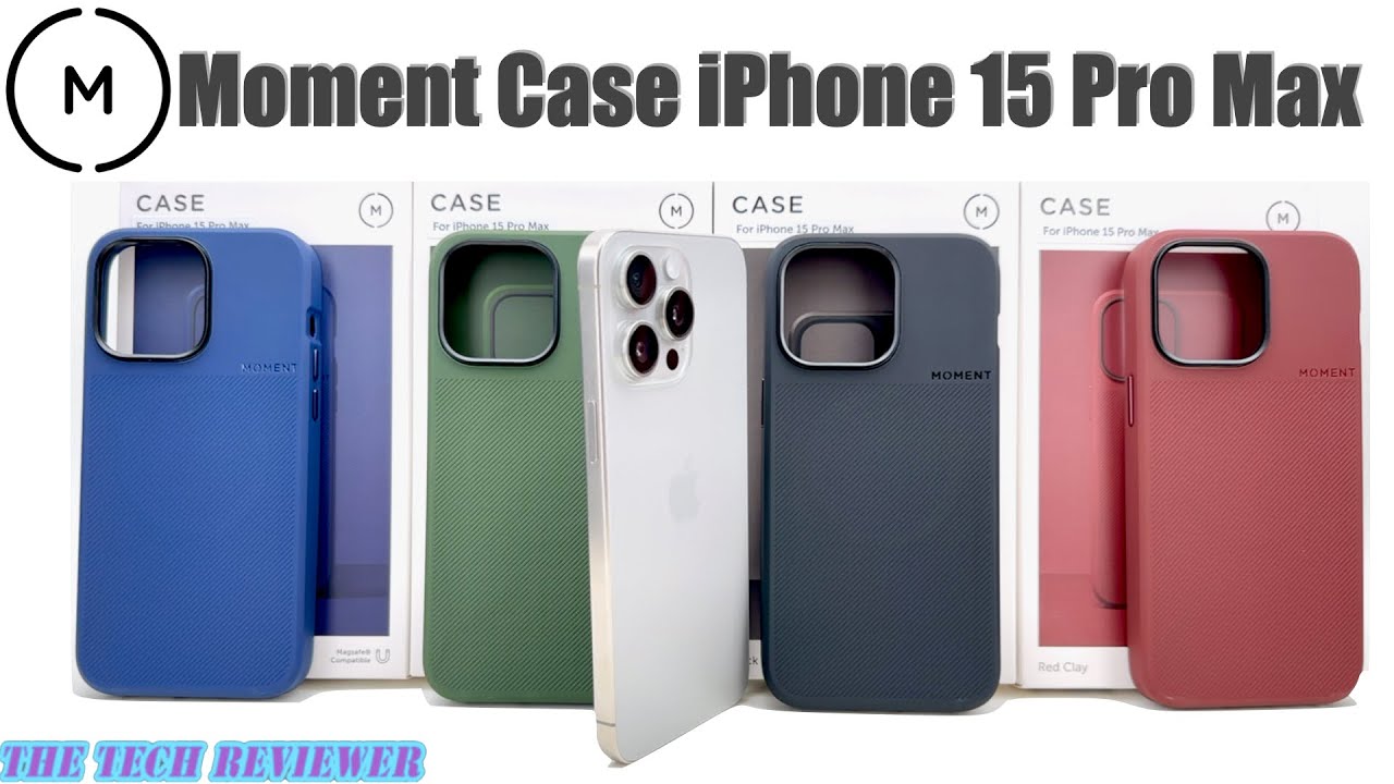 Moment iPhone 15 Pro Max Case: 10 ft Drop Protection * Slim