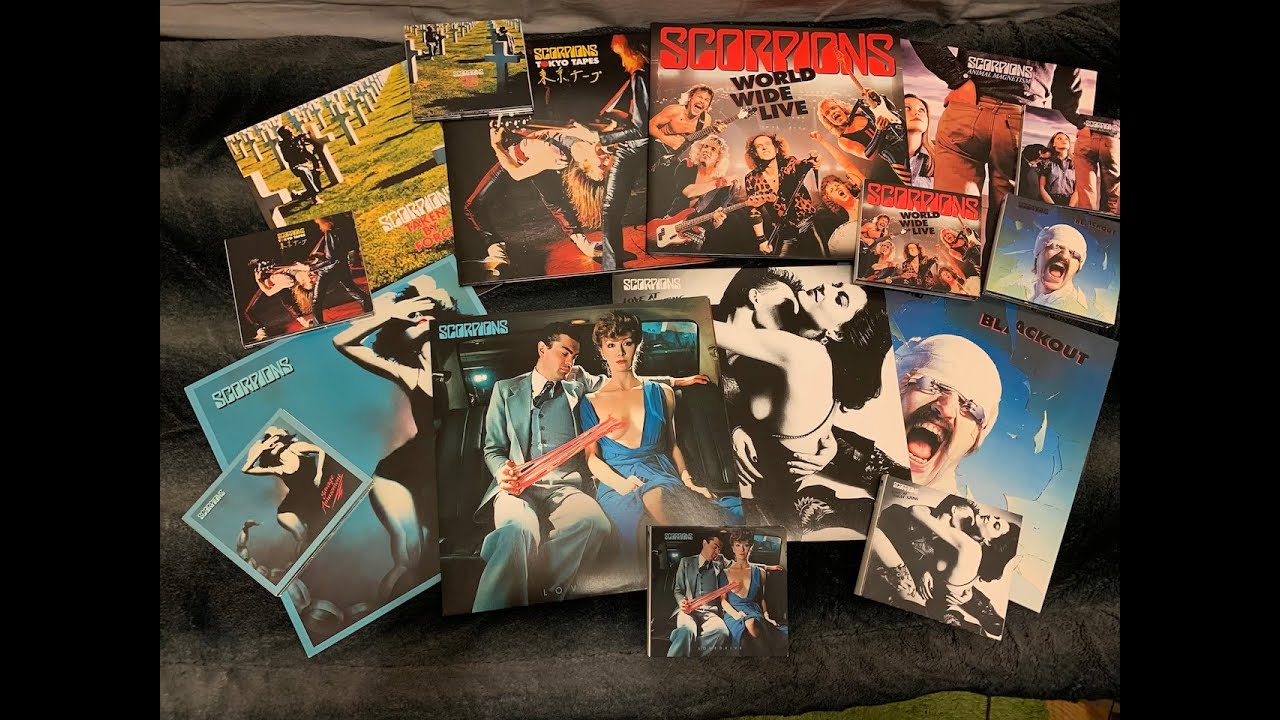SCORPIONS 50TH ANNIVERSARY DELUXE EDITIONS Vinyls+CD/DVD - YouTube