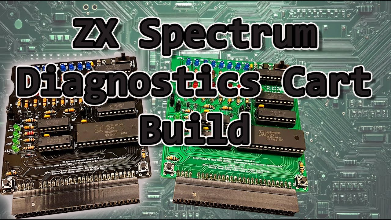 Mini Byte: Building a ByteDelight ZX Diag Cart - YouTube
