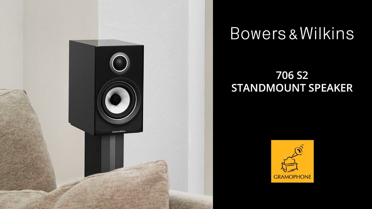 Bowers & Wilkins 706 S2 Bookshelf Speakers | Small & DETAILED