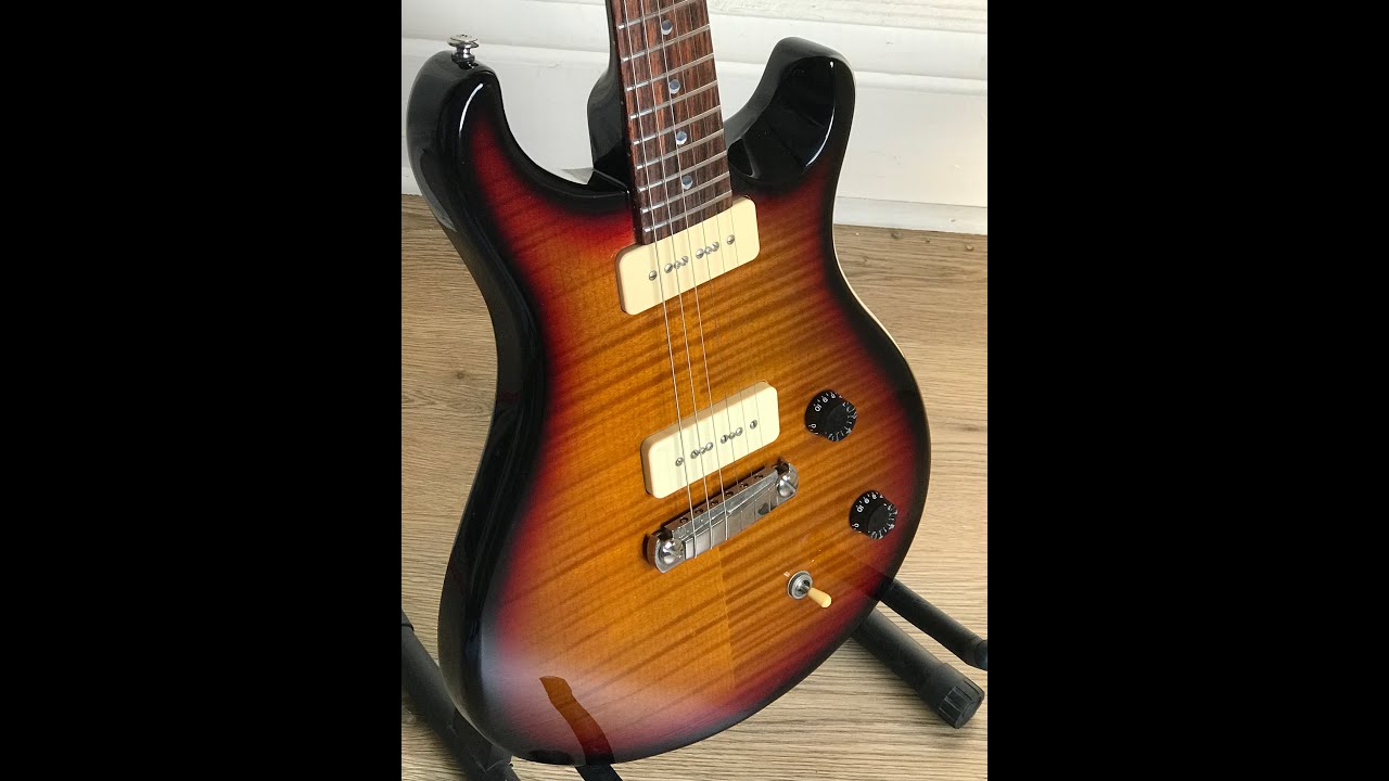 PRS SE Soapbar ii Maple 2006 + Bare Knuckle pickups - YouTube