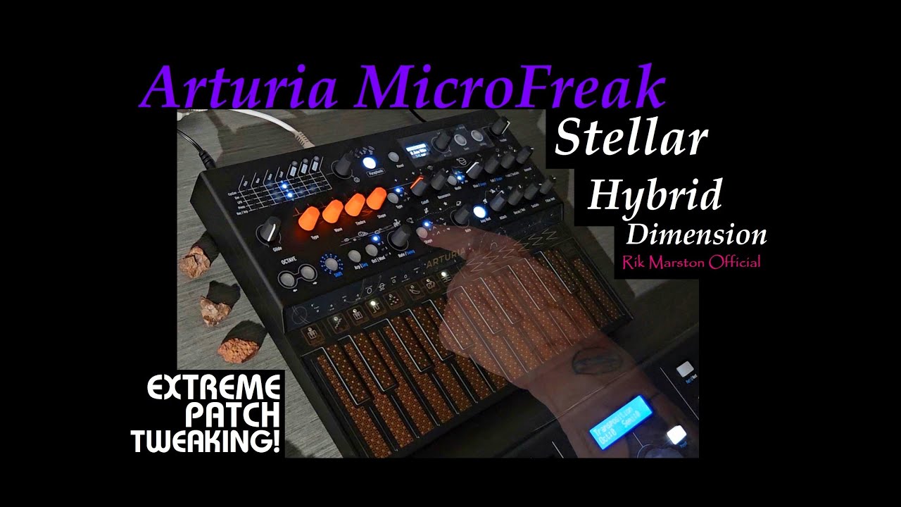 Arturia MicroFreak Stellar Hybrid Dimension Analog Digital