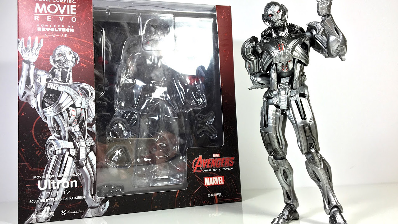 Avengers Age of Ultron Revoltech Ultron Prime Toy Review - YouTube