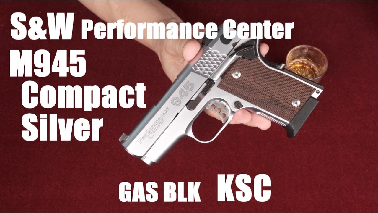 M945 Compact Silver ガスブローバック/KSC - YouTube