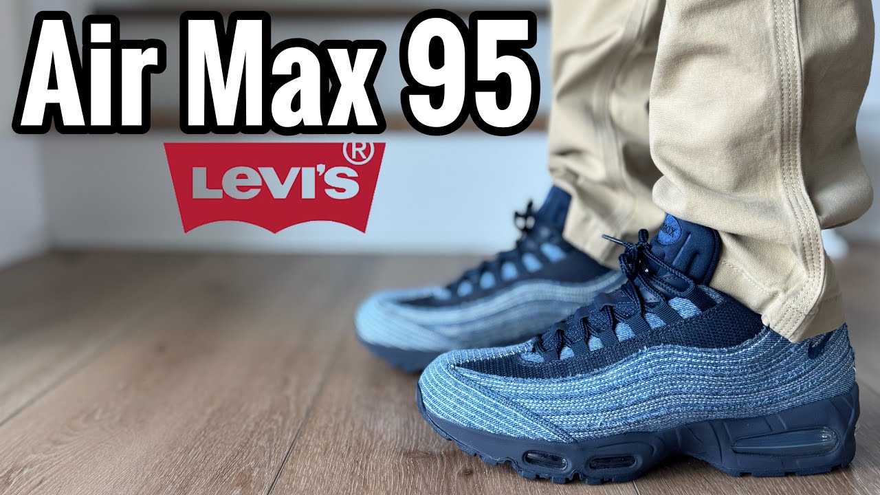 Air Max 95 x Levi's “Blue Denim” Review & On Feet - YouTube