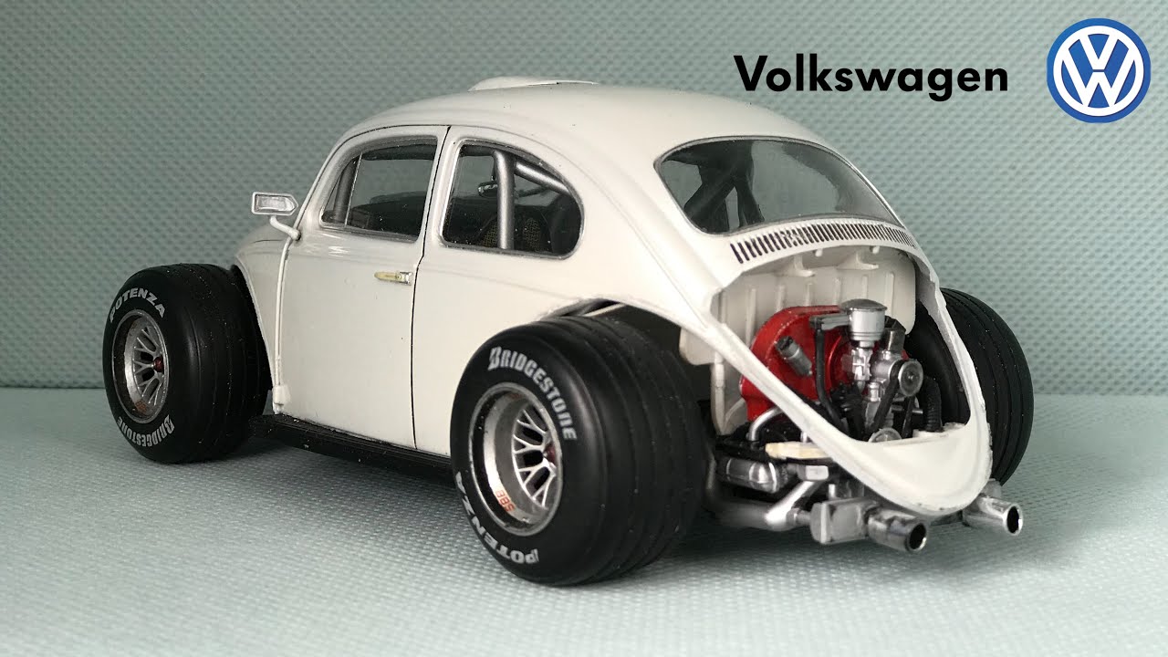 Tamiya 1/24 VW Beetle Hotrod - YouTube