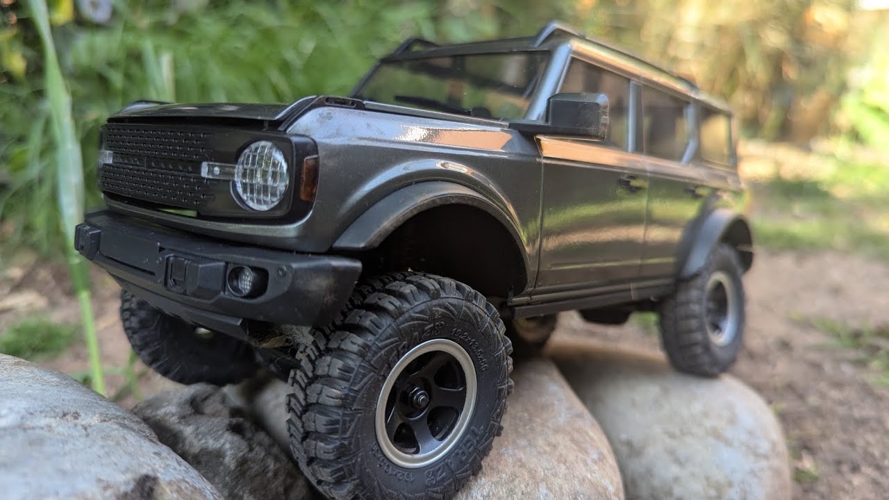 Eazyrc / FMS Bronx 1/18 RC Crawler Test Run - It is cheap but is