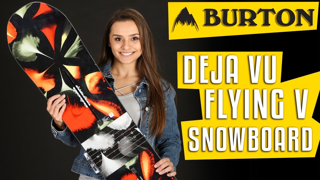 2018 Burton Deja Vu Flying V Snowboard - Womens - Review - The