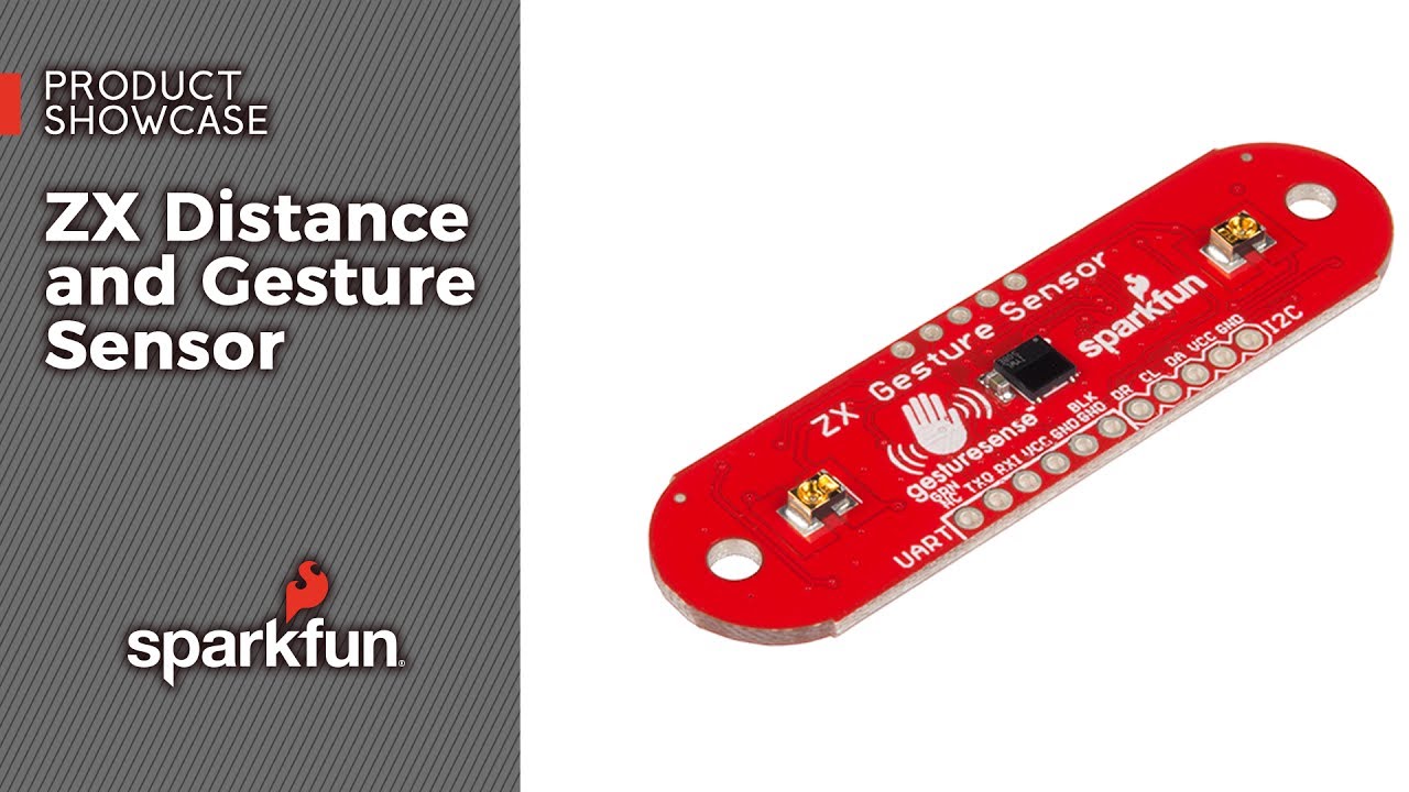 ZX Distance and Gesture Sensor SMD Hookup Guide - SparkFun Learn