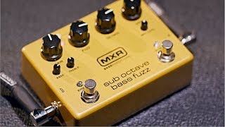 MXR® | SUB OCTAVE BASS FUZZ | M287 | モリダイラ楽器