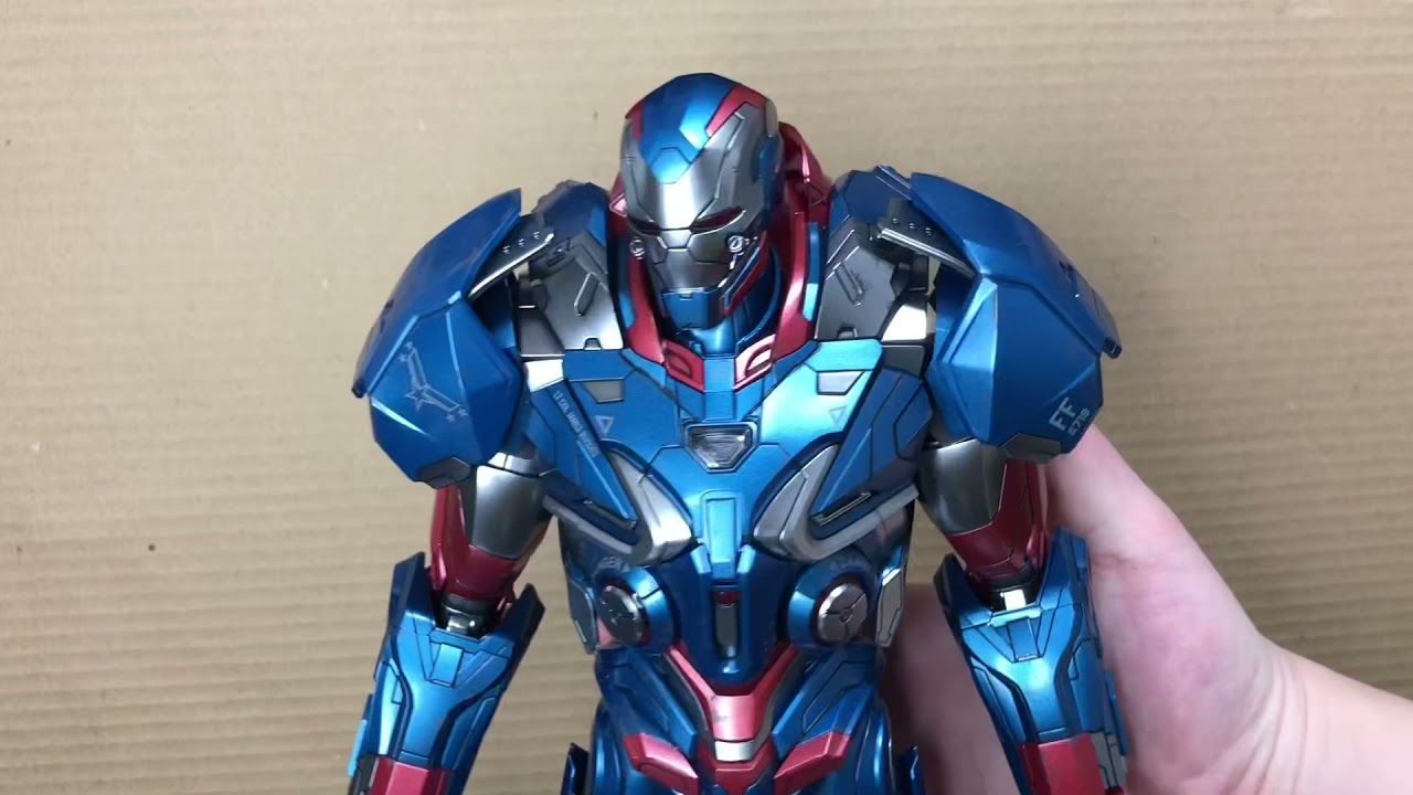 hottoys ironpatriot ホットトイズ アイアンパトリオット - YouTube