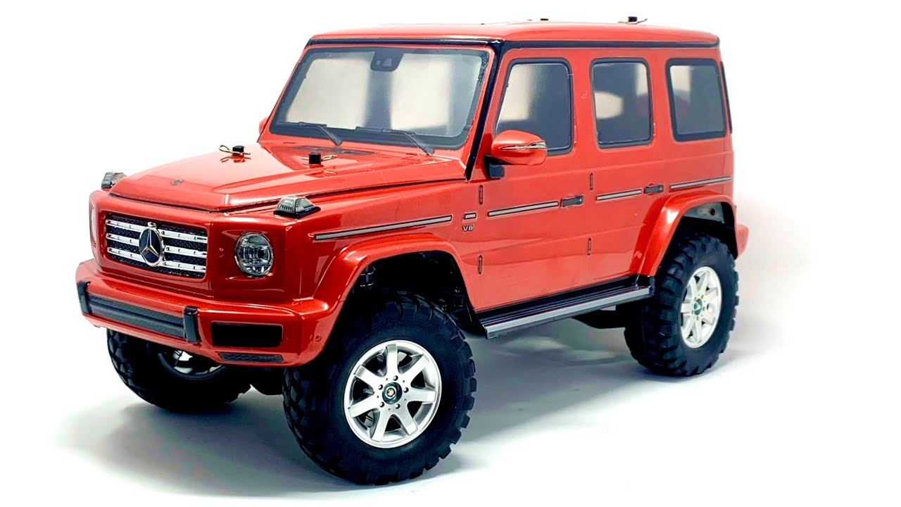 Tamiya CC-02 G500 Detailed Chassis Build. Mercedes G Wagon RC 4x4