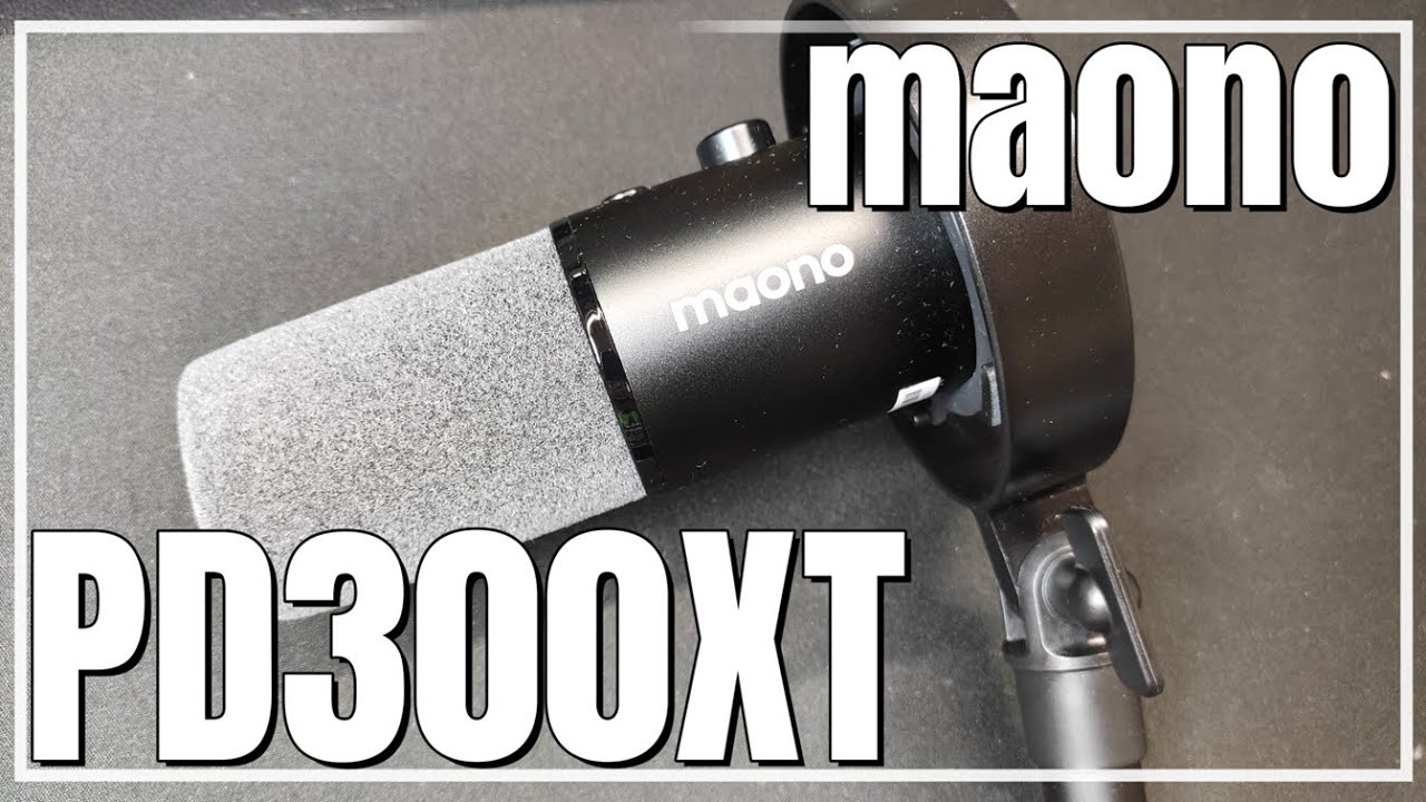 maono PD300XT Dynamic Microphone for Streaming Review - YouTube