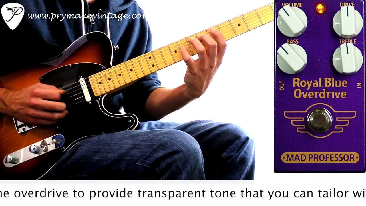 Mad Professor Royal Blue Overdrive - YouTube